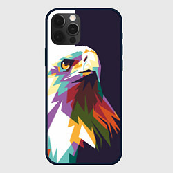 Чехол для iPhone 12 Pro Орел-птица гордая, цвет: 3D-черный
