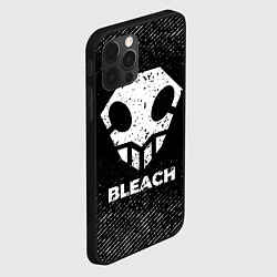 Чехол для iPhone 12 Pro Bleach с потертостями на темном фоне, цвет: 3D-черный — фото 2