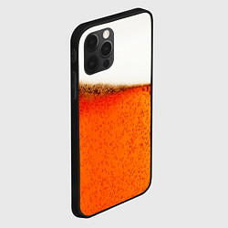 Чехол для iPhone 12 Pro Тёмное пиво, цвет: 3D-черный — фото 2
