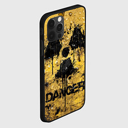 Чехол для iPhone 12 Pro Danger radiation, цвет: 3D-черный — фото 2