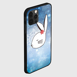 Чехол для iPhone 12 Pro Милая зайка, цвет: 3D-черный — фото 2