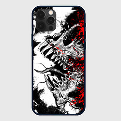 Чехол для iPhone 12 Pro Демон внутри меня, цвет: 3D-черный