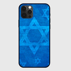 Чехол для iPhone 12 Pro Звезды Давида, цвет: 3D-черный