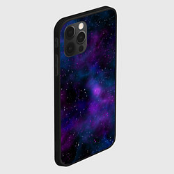 Чехол для iPhone 12 Pro Космос с галактиками, цвет: 3D-черный — фото 2