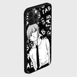 Чехол для iPhone 12 Pro Макима: гав-гав, цвет: 3D-черный — фото 2