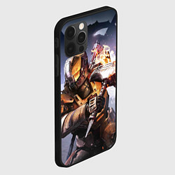 Чехол для iPhone 12 Pro Destiny воин, цвет: 3D-черный — фото 2