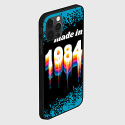 Чехол для iPhone 12 Pro Made in 1984: liquid art, цвет: 3D-черный — фото 2