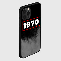 Чехол для iPhone 12 Pro 1970 - в красной рамке на темном, цвет: 3D-черный — фото 2