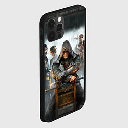 Чехол для iPhone 12 Pro Бар ассасинов, цвет: 3D-черный — фото 2