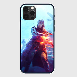 Чехол iPhone 12 Pro Баттлфилд 5 девушка