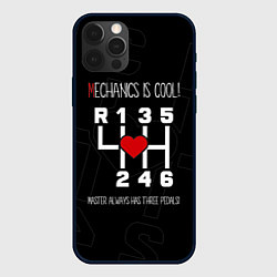 Чехол для iPhone 12 Pro Mechanics is COOL, цвет: 3D-черный