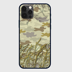 Чехол для iPhone 12 Pro Камуфляж охотника, цвет: 3D-черный