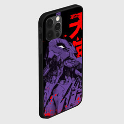 Чехол для iPhone 12 Pro Евангелион - eva berserk, цвет: 3D-черный — фото 2