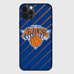 Чехол для iPhone 12 Pro Нью-Йорк Никс - НБА, цвет: 3D-черный