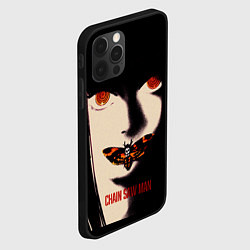 Чехол для iPhone 12 Pro Макима - олдскул, цвет: 3D-черный — фото 2