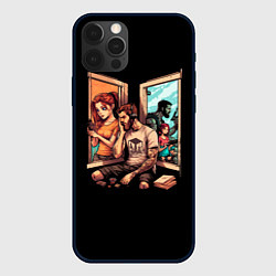 Чехол для iPhone 12 Pro Фантазии, цвет: 3D-черный