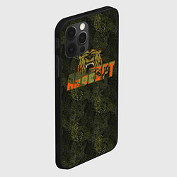 Чехол для iPhone 12 Pro Альберт камуфляж, цвет: 3D-черный — фото 2
