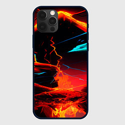 Чехол для iPhone 12 Pro Иное измерение, цвет: 3D-черный