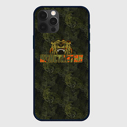 Чехол для iPhone 12 Pro Константин камуфляж, цвет: 3D-черный