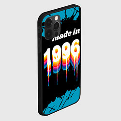 Чехол для iPhone 12 Pro Made in 1996: liquid art, цвет: 3D-черный — фото 2