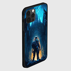 Чехол для iPhone 12 Pro Путь на верх, цвет: 3D-черный — фото 2