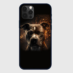 Чехол для iPhone 12 Pro Стафф - огонь, цвет: 3D-черный