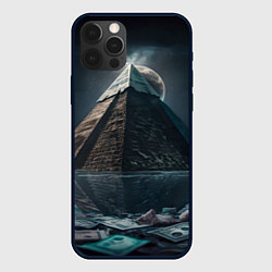 Чехол для iPhone 12 Pro Пирамида, египет нейросеть, цвет: 3D-черный