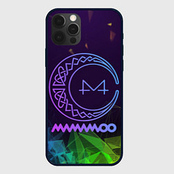 Чехол для iPhone 12 Pro Mamamoo emblem, цвет: 3D-черный