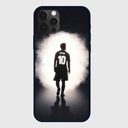 Чехол для iPhone 12 Pro Leo Messi 10, цвет: 3D-черный