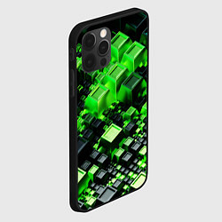 Чехол для iPhone 12 Pro Броня крипера из майнкрафт, цвет: 3D-черный — фото 2