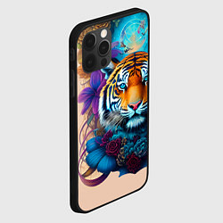 Чехол для iPhone 12 Pro Tiger tattoo - irezumi - art, цвет: 3D-черный — фото 2
