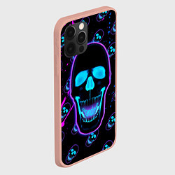 Чехол для iPhone 12 Pro Standoff 2 skull art, цвет: 3D-светло-розовый — фото 2