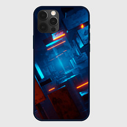 Чехол iPhone 12 Pro Туннель из кубов