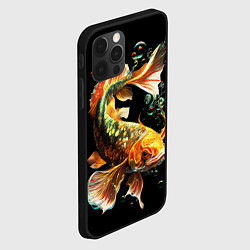 Чехол для iPhone 12 Pro Золотая рыбка моей мечты, цвет: 3D-черный — фото 2