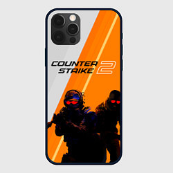Чехол для iPhone 12 Pro Сounter strike 2, цвет: 3D-черный