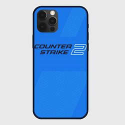 Чехол для iPhone 12 Pro Counter Strike 2 с логотипом, цвет: 3D-черный