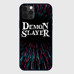 Чехол для iPhone 12 Pro Demon Slayer infinity, цвет: 3D-черный