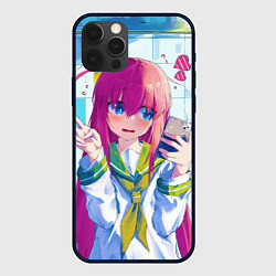 Чехол для iPhone 12 Pro Хитори Гото, цвет: 3D-черный