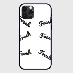 Чехол для iPhone 12 Pro Fresh, цвет: 3D-черный