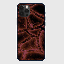 Чехол для iPhone 12 Pro Камнепад, цвет: 3D-черный