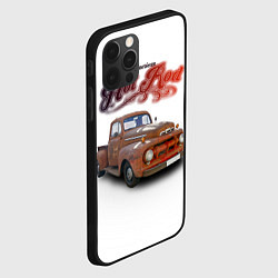 Чехол для iPhone 12 Pro Классический хот род на базе Ford F-1, цвет: 3D-черный — фото 2