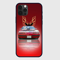 Чехол iPhone 12 Pro Американский спорткар Pontiac Firebird