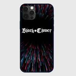 Чехол iPhone 12 Pro Black Clover infinity