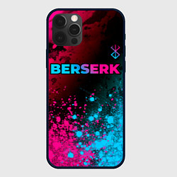 Чехол iPhone 12 Pro Berserk - neon gradient: символ сверху