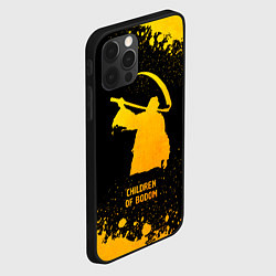 Чехол для iPhone 12 Pro Children of Bodom - gold gradient, цвет: 3D-черный — фото 2