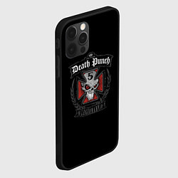 Чехол для iPhone 12 Pro Five Finger Death Punch legionary, цвет: 3D-черный — фото 2