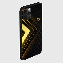 Чехол для iPhone 12 Pro Volkswagen sign, цвет: 3D-черный — фото 2