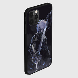 Чехол для iPhone 12 Pro Metal Gear Rising - В дыму, цвет: 3D-черный — фото 2