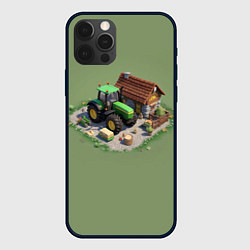 Чехол для iPhone 12 Pro Farming Simulator - Изометрия, цвет: 3D-черный