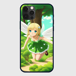 Чехол для iPhone 12 Pro Лесная феечка, цвет: 3D-черный